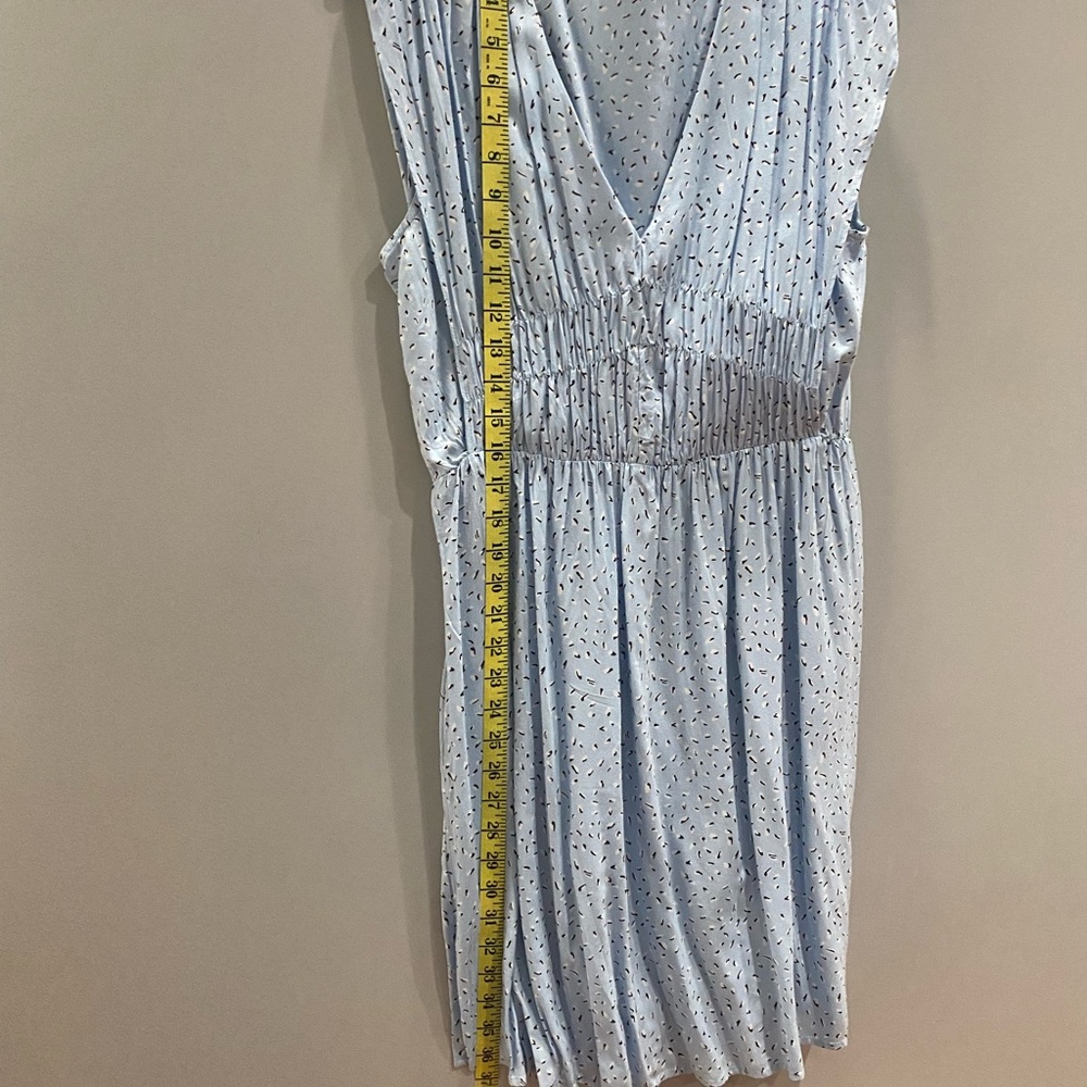 Vero Moda Aware Light Blue Patterned Dress - Picture 4 of 6